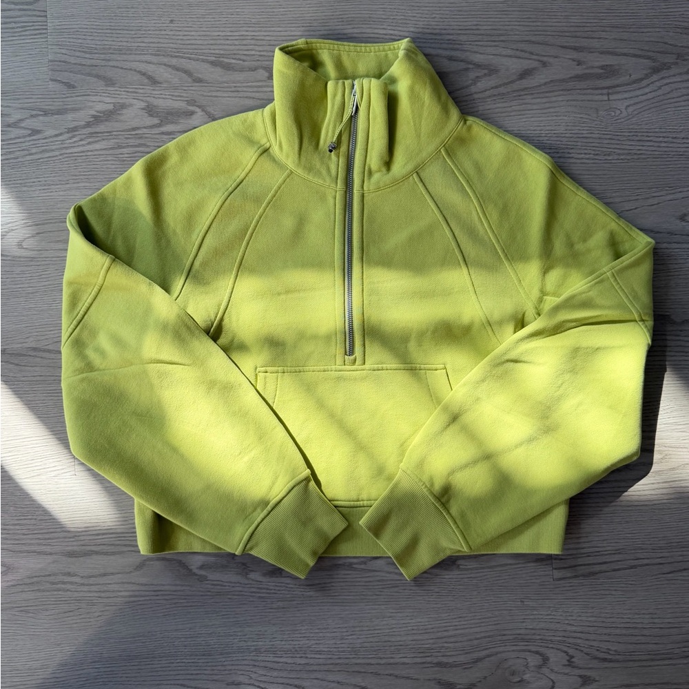 Lululemon Scuba Oversized Half-Zip Hoodie – Size XS/S – Wasabi